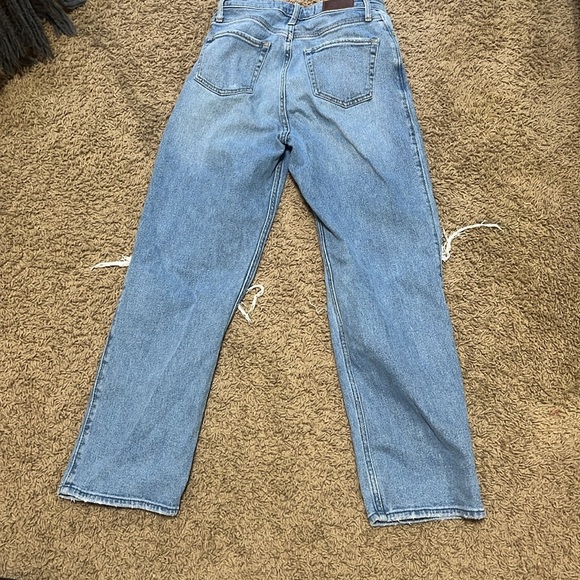 blue ripped hollister jeans - Picture 2 of 2